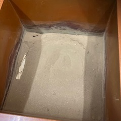 火鉢☆囲炉裏☆銅製☆鉄のゴトクと灰入り☆古民家家具☆床埋め込み用囲炉裏☆レトロ☆DIYの画像