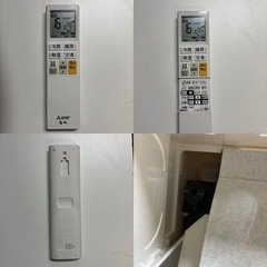 I652 🌈 ジモティー限定価格♪ 2024年製の高年式！ MITSUBISHI 3.6kw エアコン おもに12畳用 ⭐ 動作確認済 ⭐ クリーニング済の画像