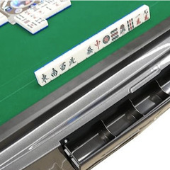 WMT 全自動麻雀卓 P28 静音タイプ 座卓式 グレーメタリックの画像