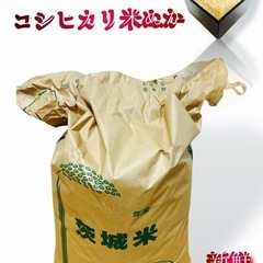 茨城県産コシヒカリ、米ぬか！最新のものになります。15キロ入りです。の画像