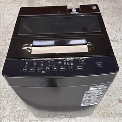 アイリスオーヤマ 7kg 洗濯機 /流行のブラックモデル（202...