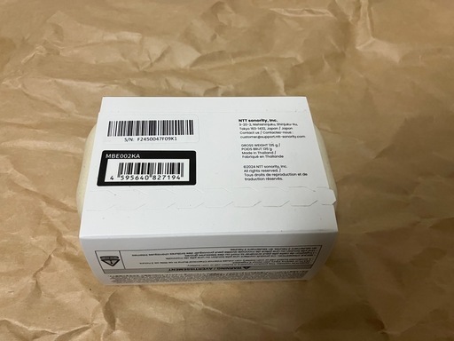 nwm（ヌーム）DOTSワイヤレスイヤホン・新品