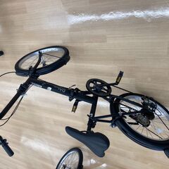 【リユースのサカイ野々市店】ON14　折りたたみ自転車　黒20インチ THREE STONE※クリーニング済みの画像