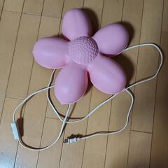 IKEA SMILA BLOMMA ウォールランプ ピンクのお花