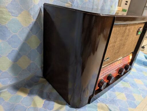 ナショナル 7球AS-450 昭和レトロ真空管ラジオオールバンド