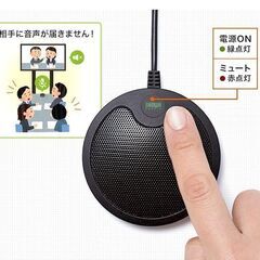 【未使用品】超薄型 400-MC011　サンワサプライ　高感度USBマイクの画像
