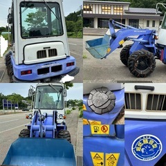 三菱ホイールローダー使用時間392H WS-210A 2003年製　動作良好の画像