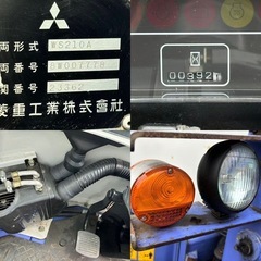 三菱ホイールローダー使用時間392H WS-210A 2003年製　動作良好の画像