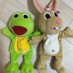 DWE フロギー　バニー　パペット ぬいぐるみ