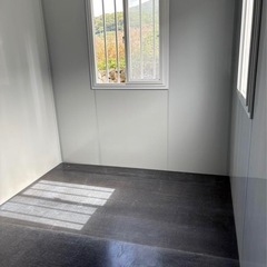 福岡発　いつでも見学可能福岡市に展示品あり。プレハブ3×6 物置きの画像