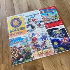 【お譲り先決定】Wii マリオ　ゲームソフト6点セット