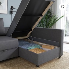 IKEA FRIHETEN フリーヘーテン　カウチソファ　ソファベッドの画像