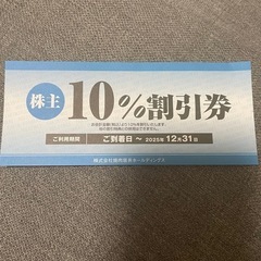 焼肉坂井ホールディングス　株主優待