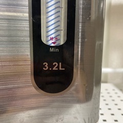 【予約中】電気ポット給湯2021年購入大容量3.2Lの画像