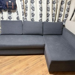 IKEA FRIHETEN フリーヘーテン　カウチソファ　ソファベッドの画像