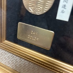 極美品‼️日本の大判 小判のレプリカ 24金メッキ 銀メッキ