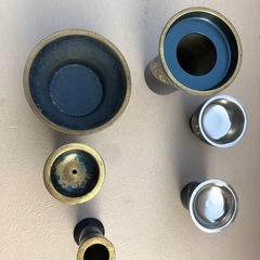 具足セット 仏具セット 6具足 高岡銅器 詩杯型 墨流し 3.0寸の画像