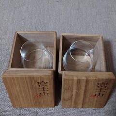 スガハラ富士山グラス2個セットの画像