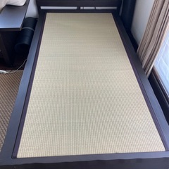 畳で和めるシングルベッド
の画像