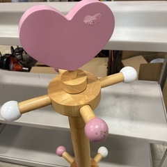 木製 ポールハンガー キッズ 子供 カバン掛けの画像