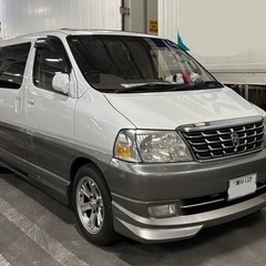 ☆★グランドハイエース 1ナンバー登録　車検付！整備済！フルエア...