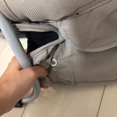 ハグミー　ベビー椅子持ち運びできる　ケースつきの画像