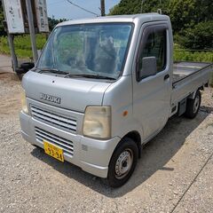 平成１９年１月キャリートラック　２WD　検査令和９年４月７日マデ　５速　エアコン　パワーステ付きの画像