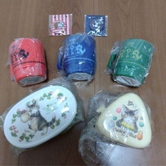 ダヤン　7点セット　非売品プラコップ　缶バッチ　
お弁当