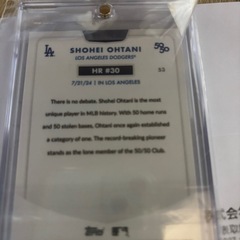 大谷翔平カードの画像