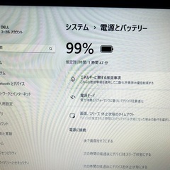 DELL レッド ノートPC Corei7 8GB 500GB 新品SSD Windows11 Office2024 BD-DVDの画像