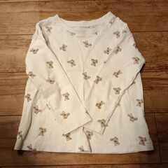 (古着)クマさんTシャツ(size 95)