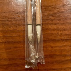 書道2本セット 筆 文志堂 印竹 泰山堂 精選狼毫 の画像