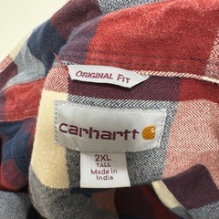 Carhartt チェックシャツの画像