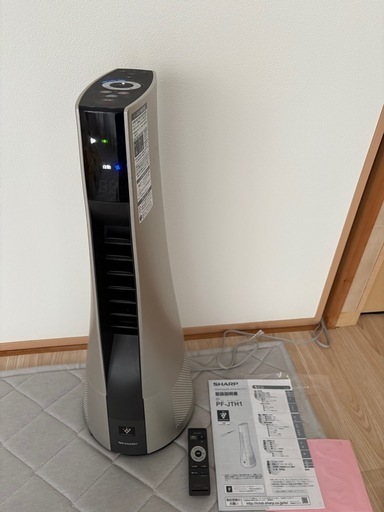 【受渡し日限定】1台3役　SHARP プラズマクラスタースリムイオンファン　HOT＆COOL