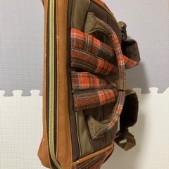 【お話し中】リュック　チェック柄　anelloの画像