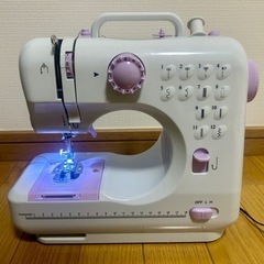 【お話中】コンパクトミシン(数回使用)