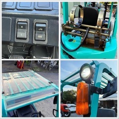 コマツ フォークリフト Forklift  FG15T-20  1.5T アワ1363H  ノーパンク タイヤ前後  ガソリン/ガス   AT   下取りOK！の画像
