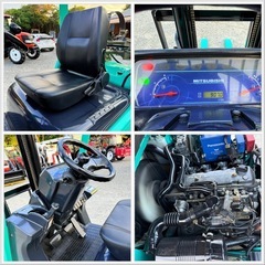 コマツ フォークリフト Forklift  FG15T-20  1.5T アワ1363H  ノーパンク タイヤ前後  ガソリン/ガス   AT   下取りOK！の画像