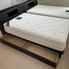 大阪市内限定セミダブルベッド使用3ヶ月 sd1_98bb6e1992eab2a7d60d36ff1c