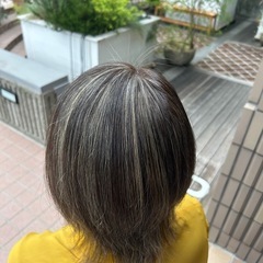 白髪ぼかしハイライトのモデル様を募集します！