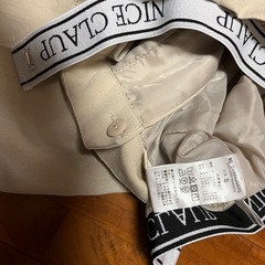 NICE CLAUP ベージュパンツ　Sの画像