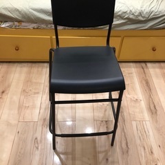 IKEA ハイチェア　ブラック