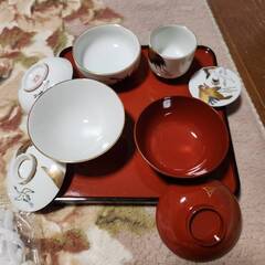 九谷焼 お食い初めセットの画像