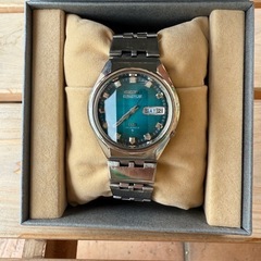 SEIKO 5ACTUS SS アンティーク　腕周り18 センチ...