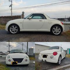 ★☆L880K　コペン　白(パール)　AT　車検なし　訳ありの画像