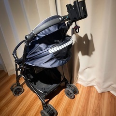 ベビーカー combi ab型 レインカバー付きの画像