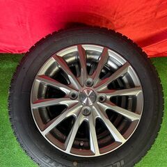 【バリ溝】LEBEN 14インチ 4.5J PCD100 4穴 ET45 Ice esporte 155/65R14の画像