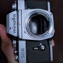 良品　minolta xe ★露出計動く　★プリズム腐食なし