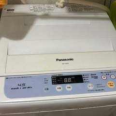 パナソニック 4.5kg 洗濯機