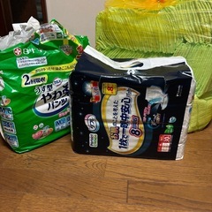 【未開封】大人用オムツパット・【開封済み】大人用オムツ　の画像
